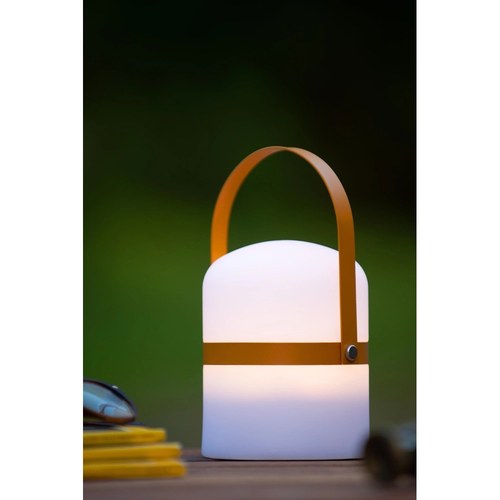 Lampe de table rechargeable Little Joe orange Lucide 5411212061430