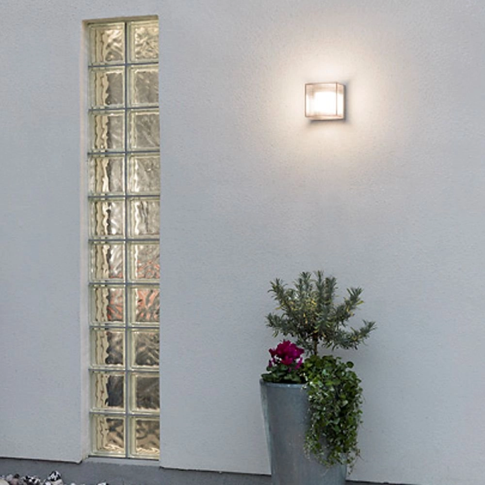 LED lampe d'extérieur Sanremo 14cm gris argenté KonstSmide 7318307924312