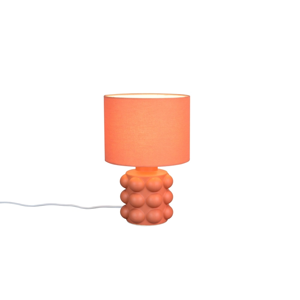 Lampe de table Kate orange Ø 20cm Trio 4017807662559