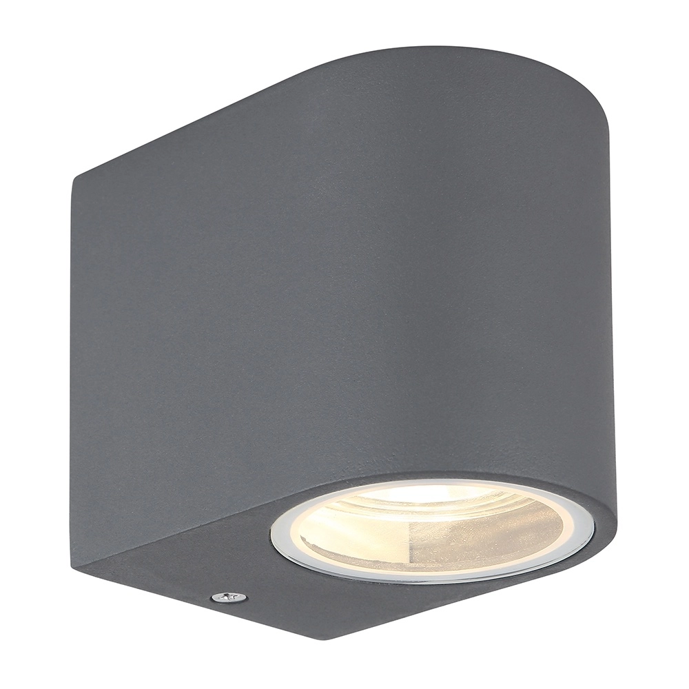 Spot lisse monté en surface Veronika Anthracite en bas