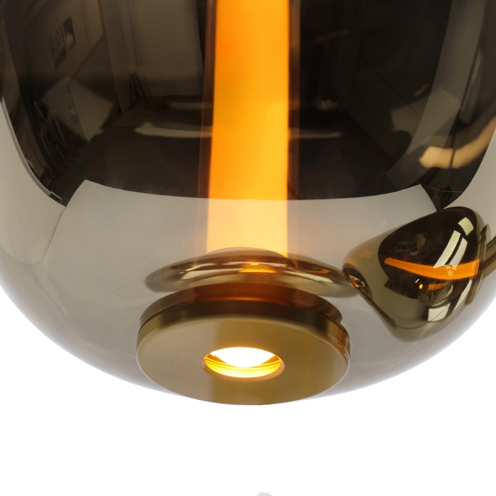 Design pendant lamp Fruitera gold Ø 21cm Stars of Light 9008606360031