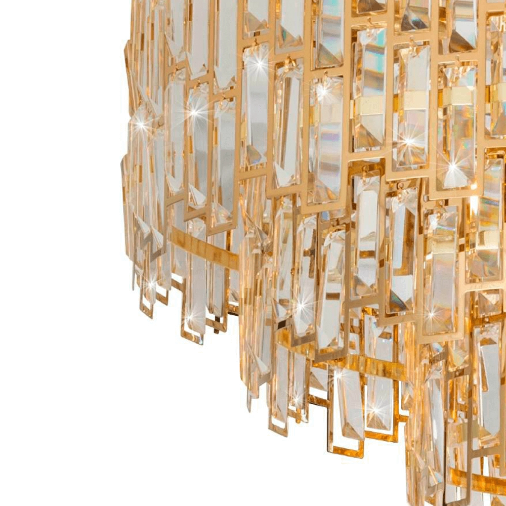 Lustre de plafond Ø 78cm Calmeilles or Stars of Light 9002759396121