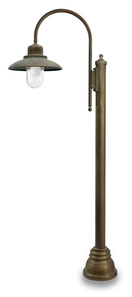 Lampe sur pied Patio S - laiton vieilli