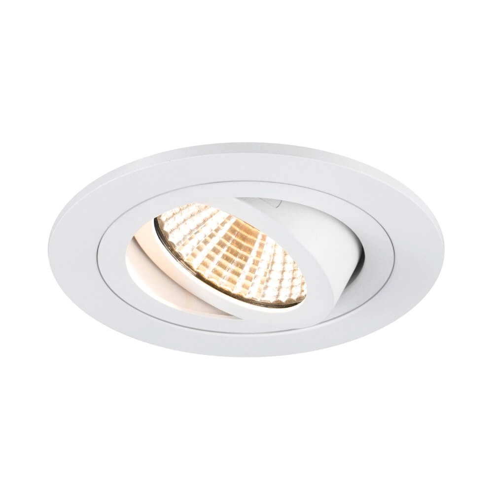 Spot LED rond New Tria 75 blanc - 3000K - 750lm - 38g SLV 4024163277648