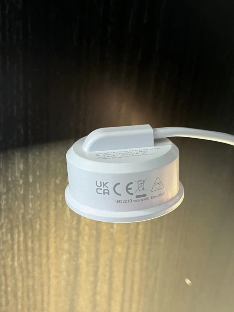 Remplacement du spot GU10 à intensité variable Evolight - 3.8W - 420lm - 4000K Lyora 5055788252795