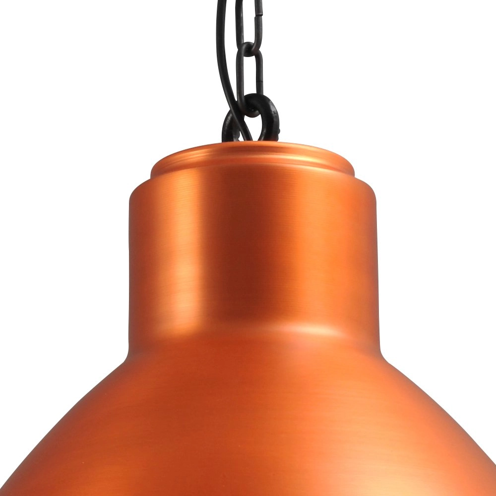 Lampe à suspension Industria 44 44cm cuivre rouge avec noir Masterlight 8718121237428