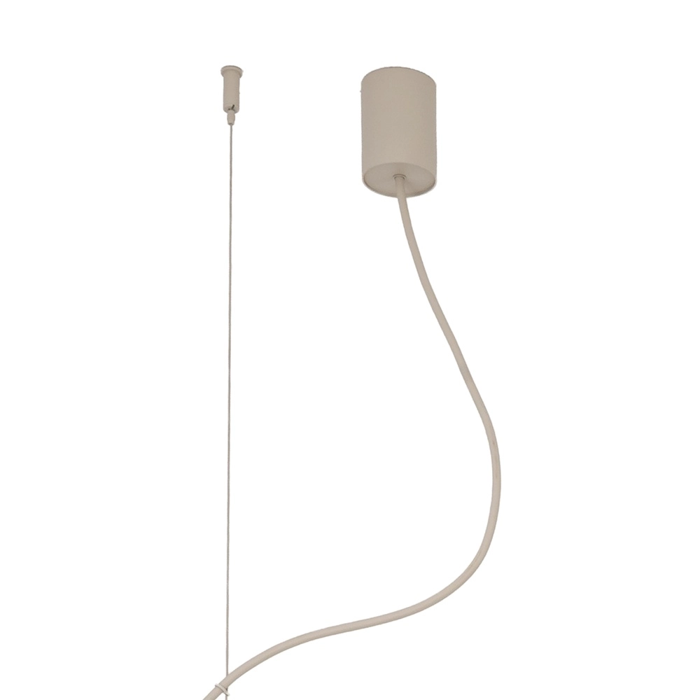 Lampe pendante de conception Fourty Brun sable 7 clairs Lyora 5903139122948