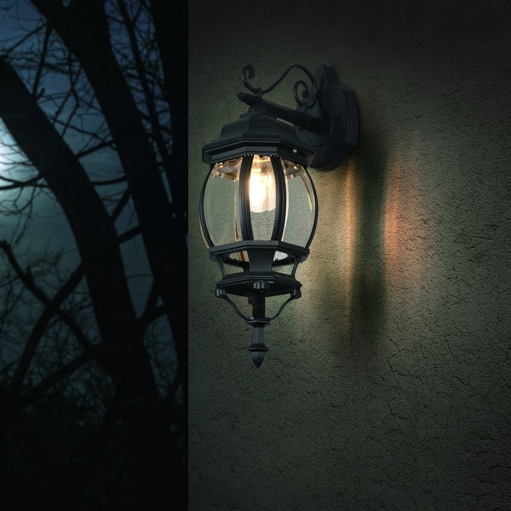 Applique murale Elvo noir Trio 4017807543810