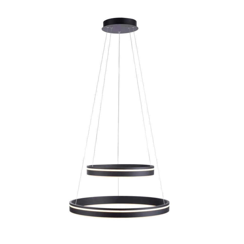 Lampe suspendue Q-Vito Ø 59cm anthracite Paul Neuhaus 4012248367445