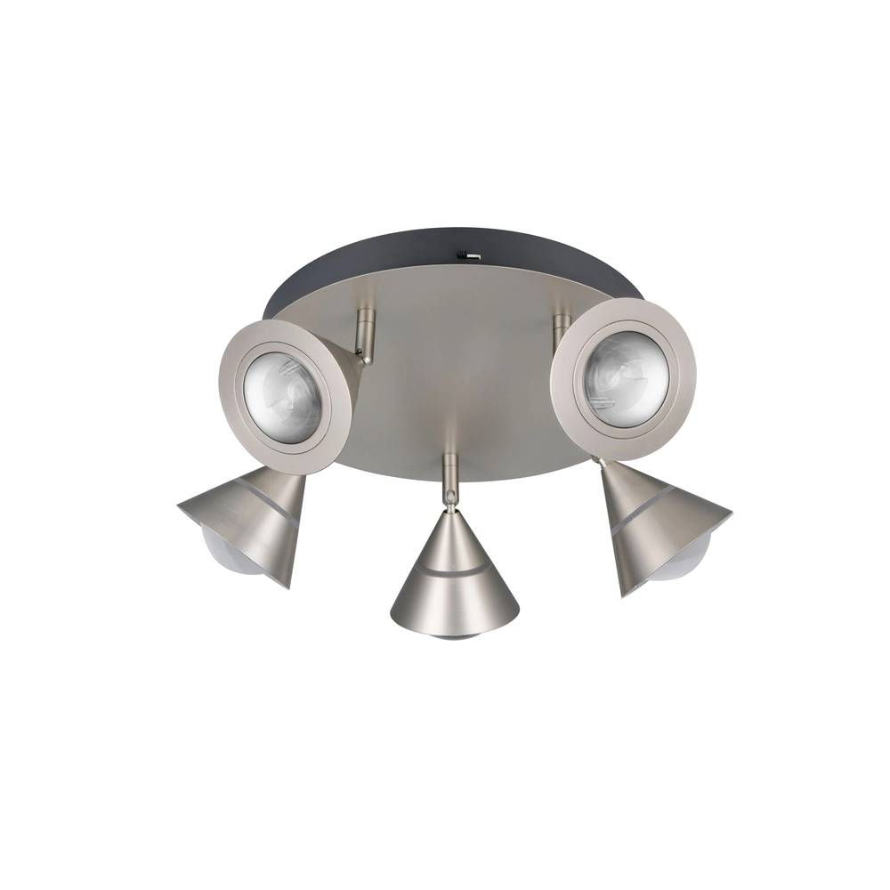 Plafonnier Romeo nickel Trio 4017807670431