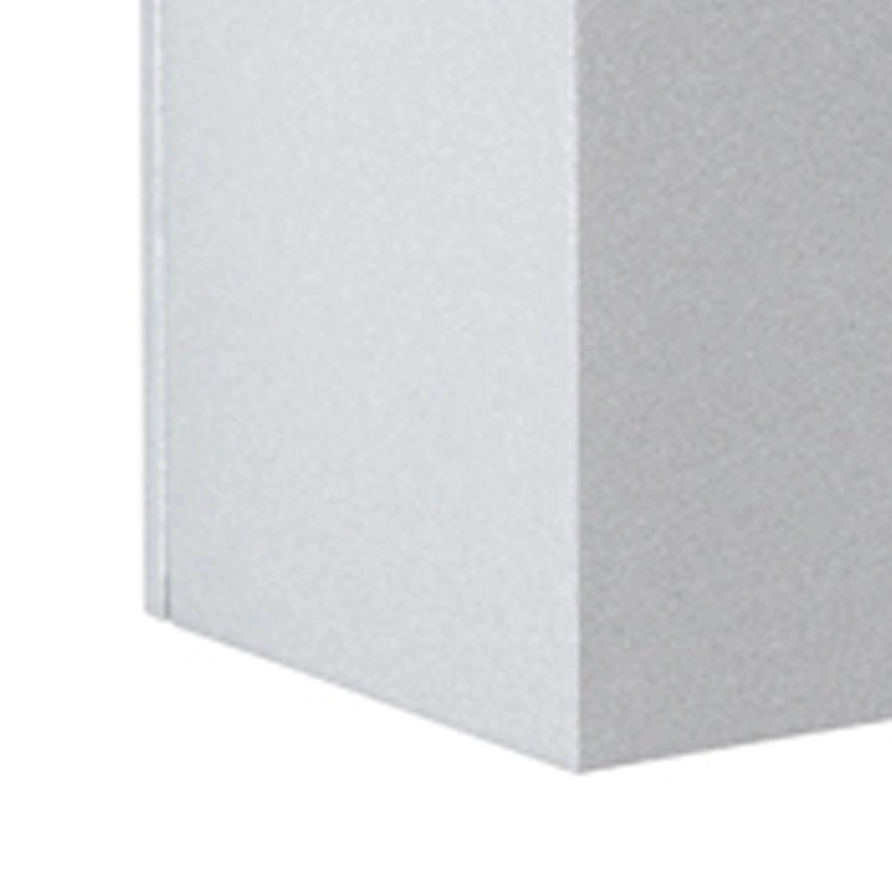 Applique LED carrée Lino 10,5 cm - gris Albert 4007235923711