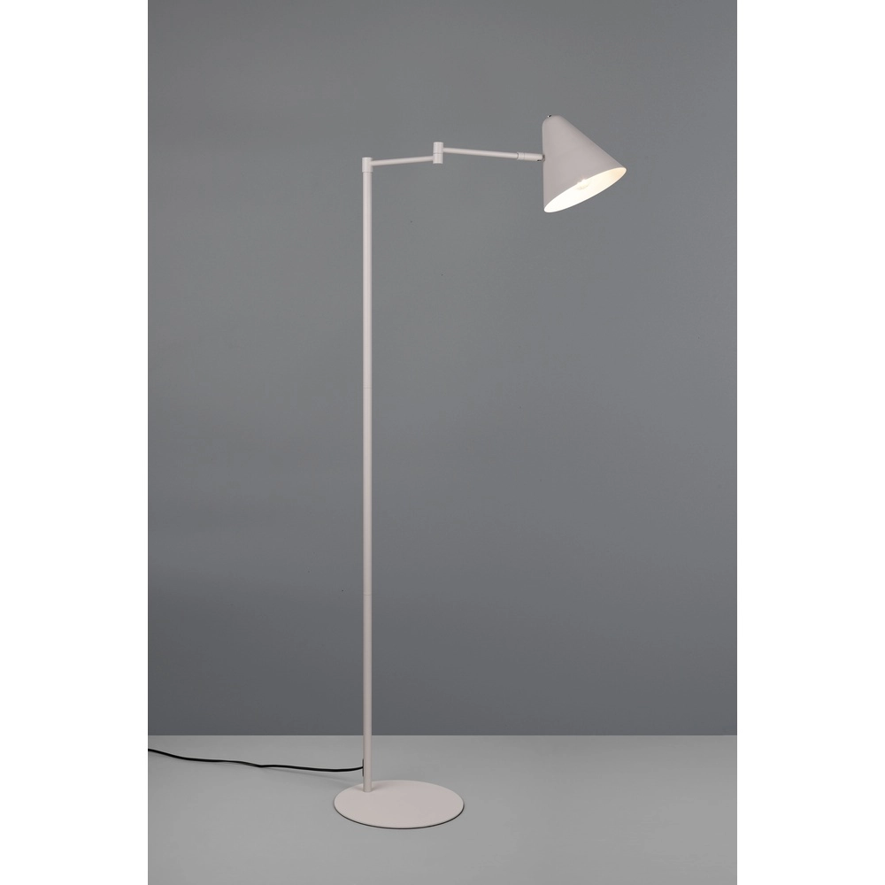 Lampadaire design Cosima gris Trio 4017807660357