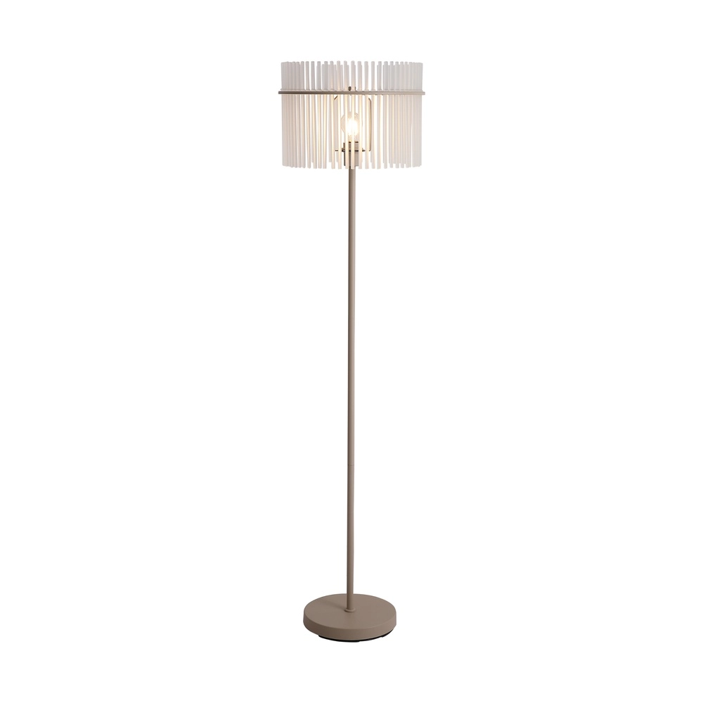 Lampe de pied Swizzle brun sable
