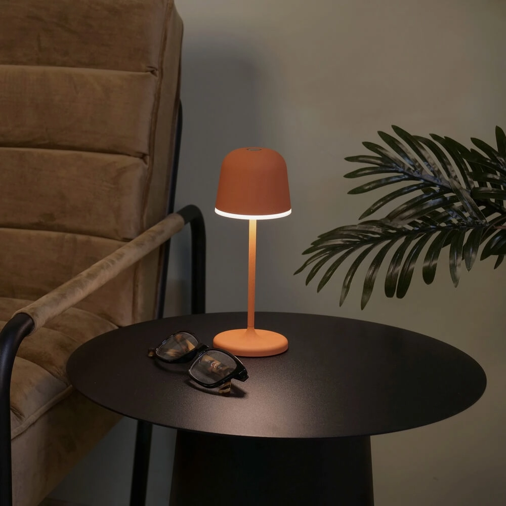 Lampe de table Mannera Design rouge Eglo 9008606355556