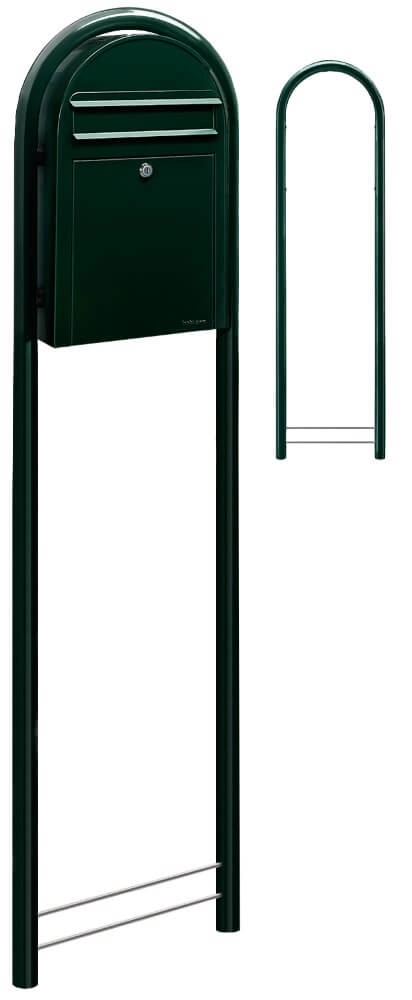 Boites aux lettres Classic S 6064 Vert noir Bobi 6417237039309
