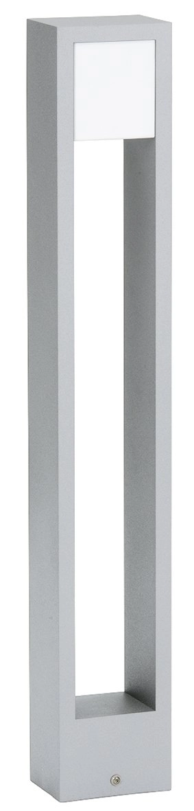 Lampe LED pour allée de jardin Padestal 90 cm - gris
