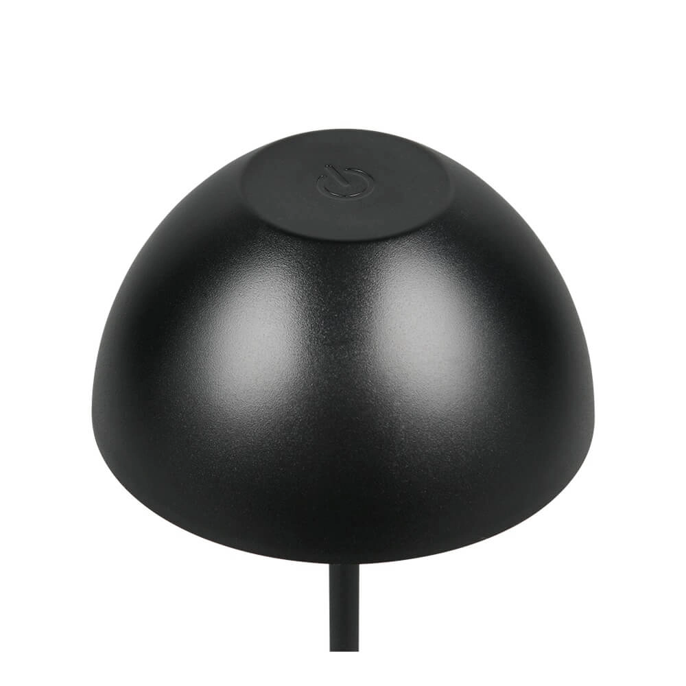 Lampe de table rechargeable Ortiz noir Trio 4017807643312