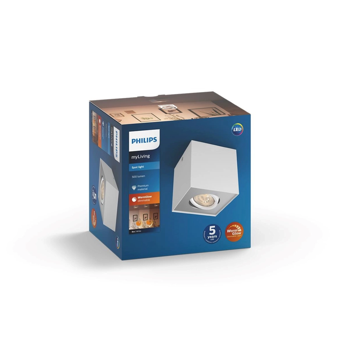 spot Box blanc Philips 8718696164501