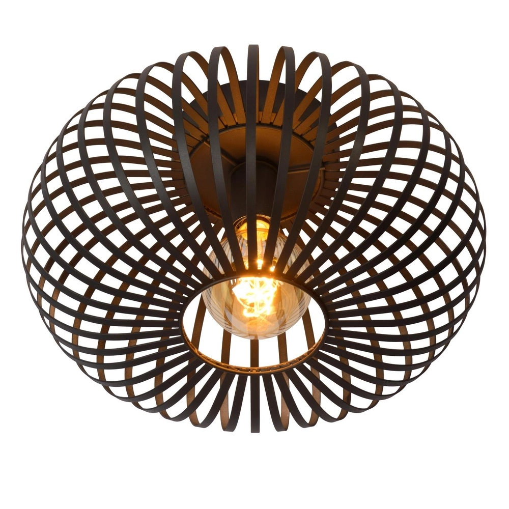 Lampe de plafond Manuela Ø 39,5 cm noir Lucide 5411212782342