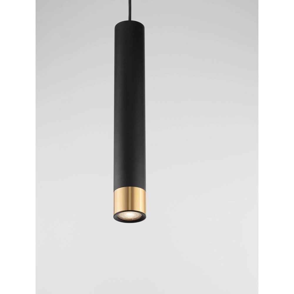 Suspension design Picto 40cm noir avec or Lyora 5212017430380