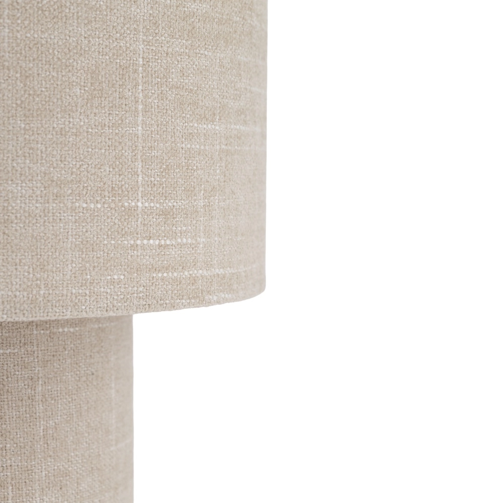 Lampe de table Santana Ø crème 27cm Lyora 5903139122047