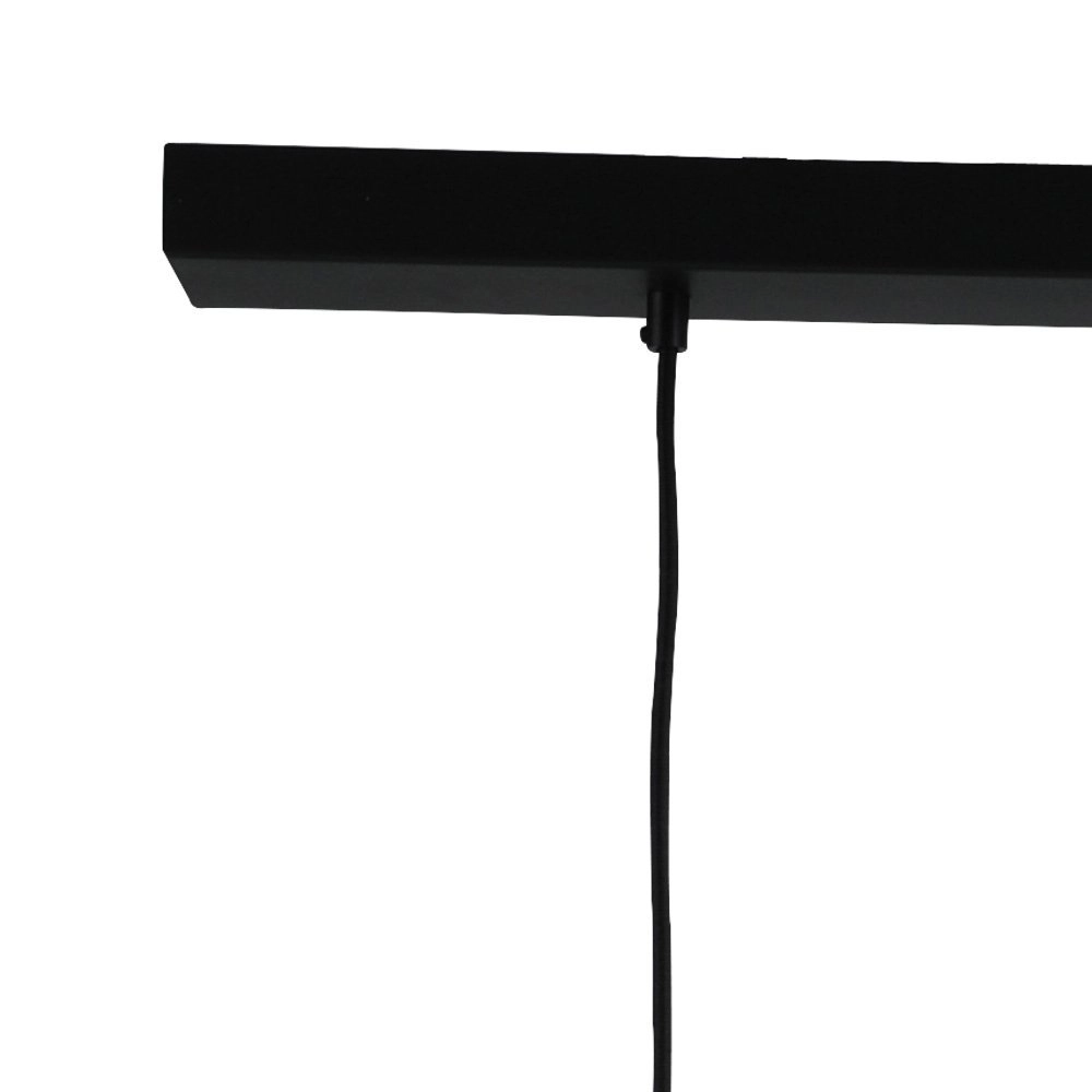 Lampe de salle à manger Lett lll 28 3 lumières avec verres fumés Masterlight 8718121181530