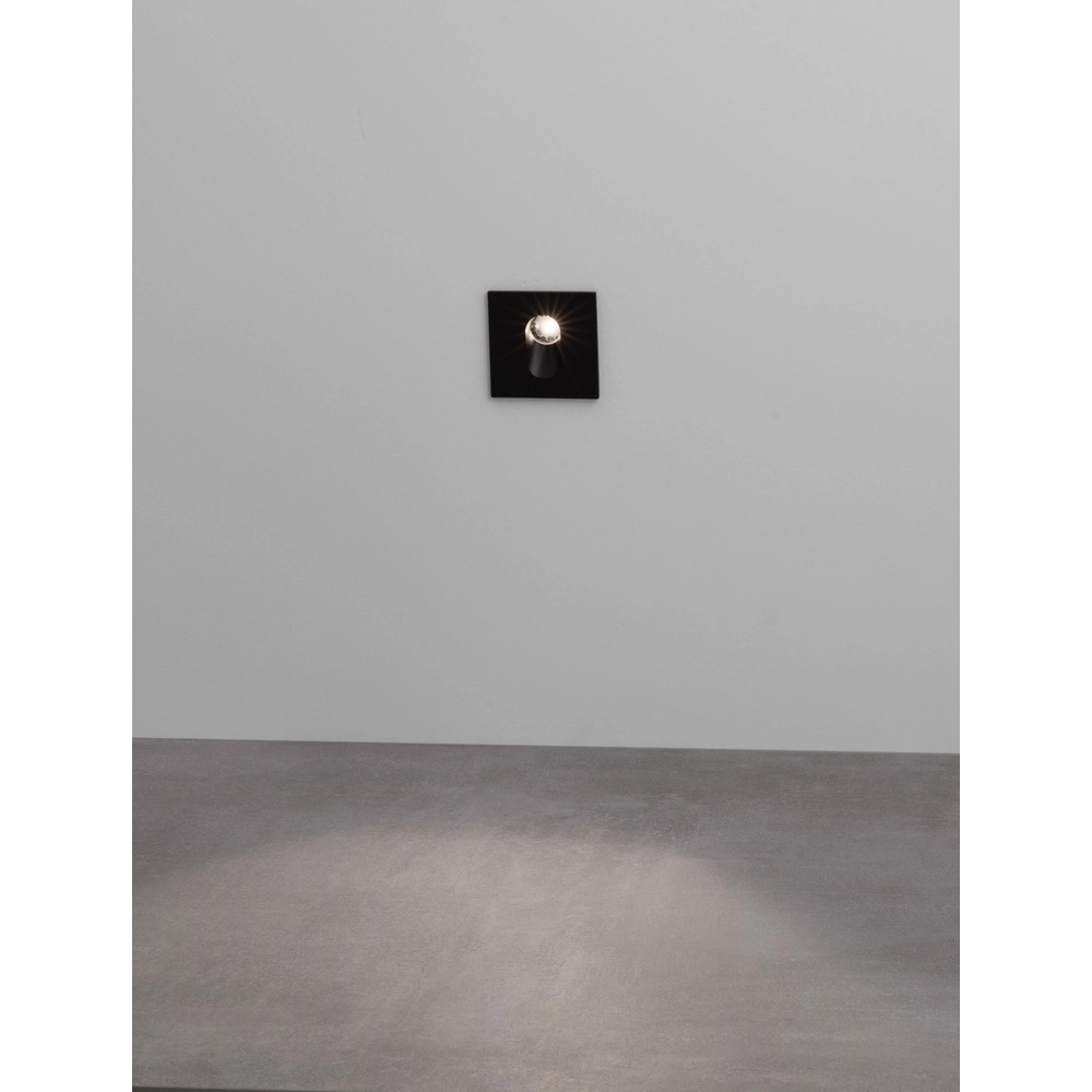 Lumière encastrée Cael anthracite 3000K Lyora 5212017481450