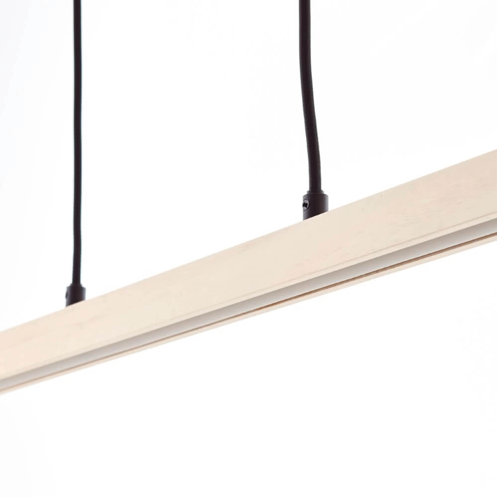 Lampe suspendue en bois Arion 150 cm Brilliant 4004353425806