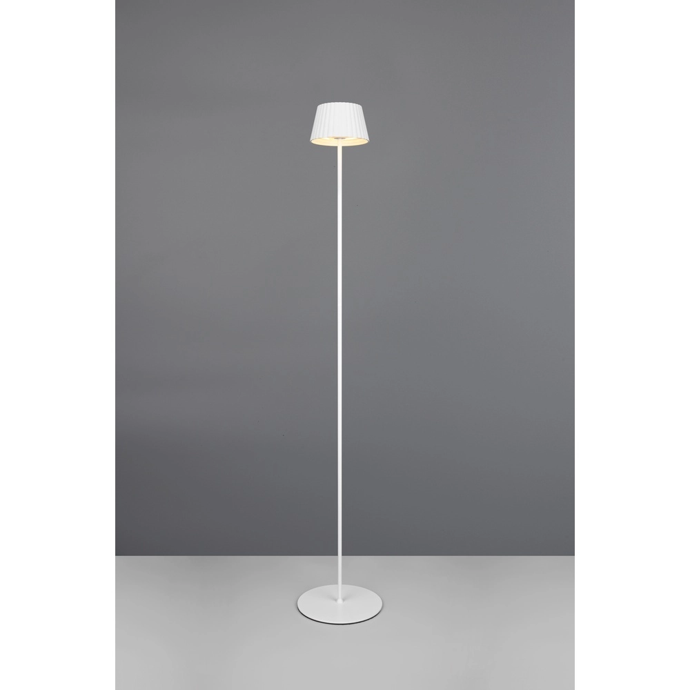 Lampadaire Suarez blanc Trio 4017807601749