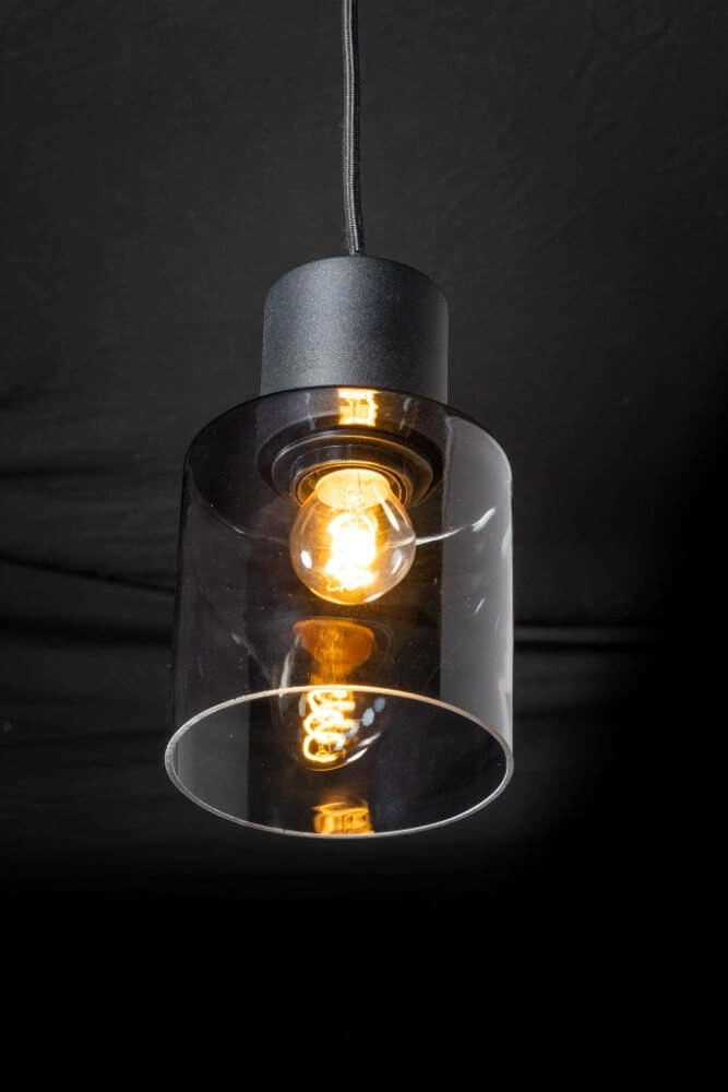 Lampe à suspension en verre Sledge Glass verre de fumée ETH 8720195302926