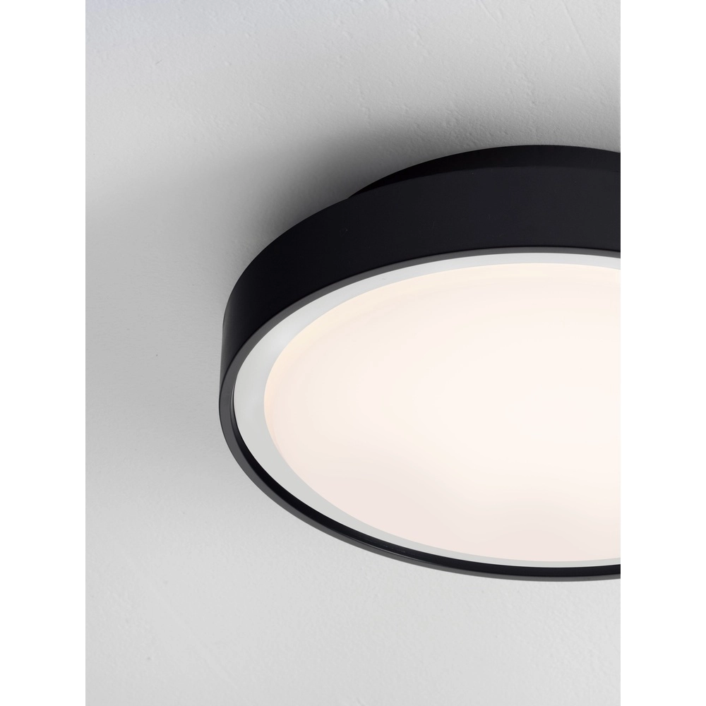 Plafonnier Sky Ø 30cm noir Lyora 5212017453693