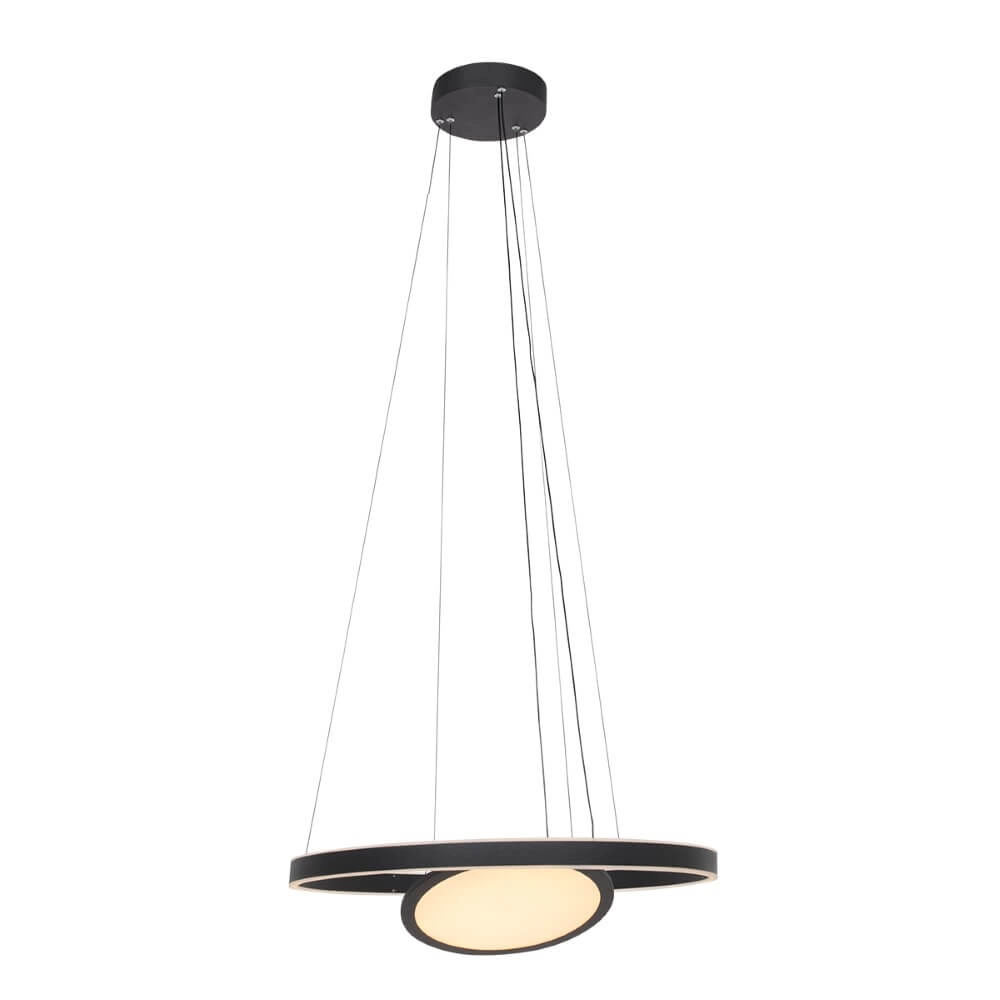 Lampe suspendue LED Ringlux 2x LED noires