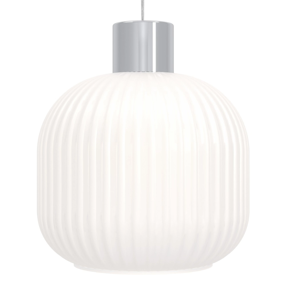Lampe pendante de conception Dasmina Chrome avec 3 lumières blanches Eglo 9008606406371