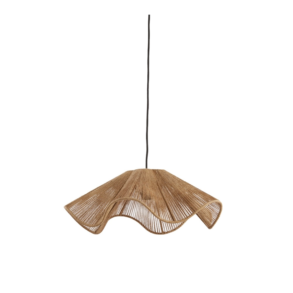 Lampe pendante en rotin Fodara Ø 48 cm marron Light & Living 8717807702083