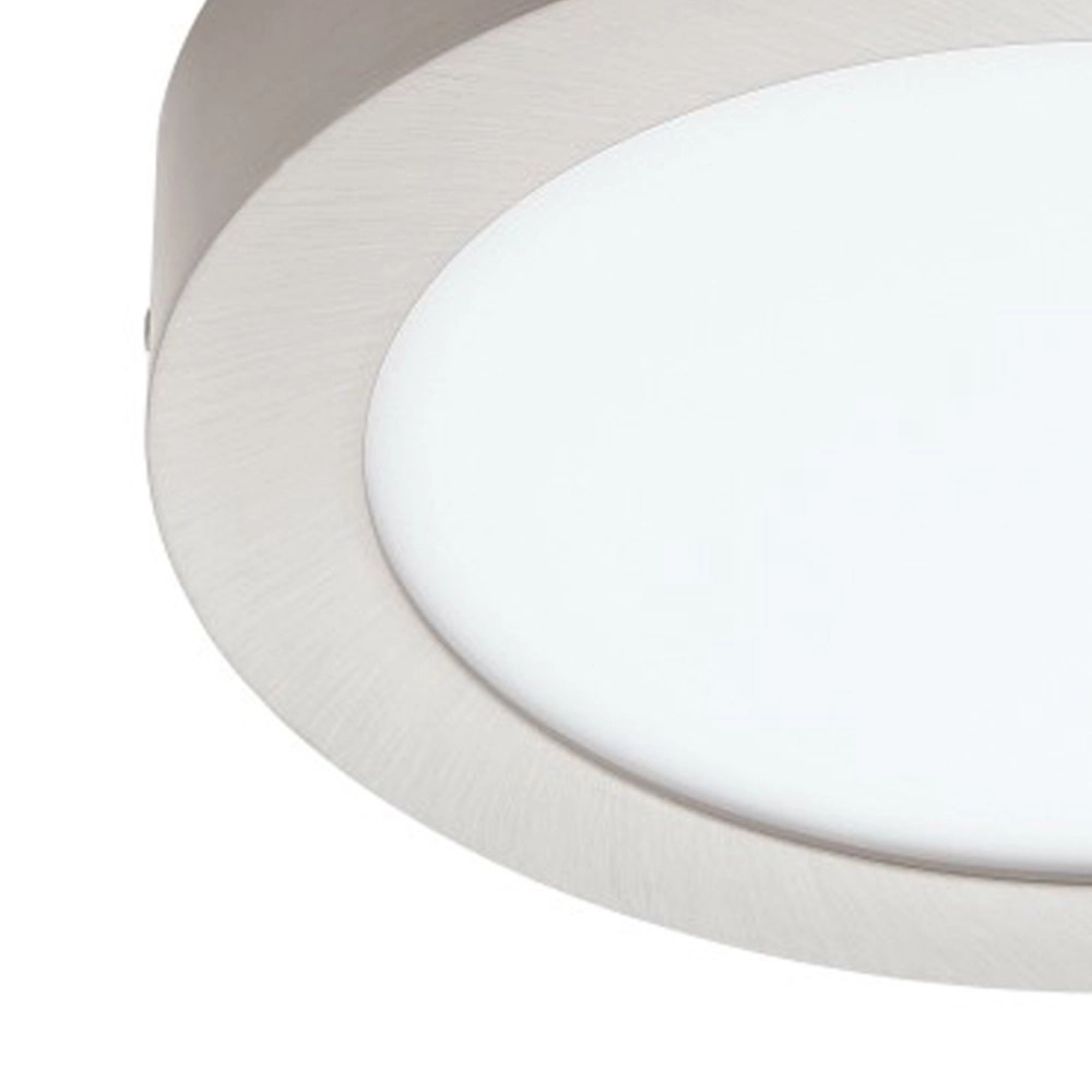 LED plafonnier Fueva-C Round 30cm nickel mat Eglo 9002759966782