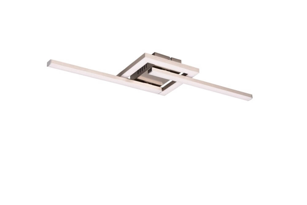 Plafonnier en nickel Viale conception Trio 4017807598087