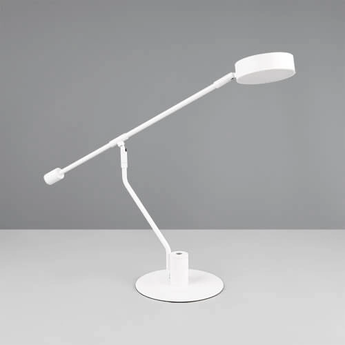 Lampe de bureau LED Manduro blanc Trio 4017807616002
