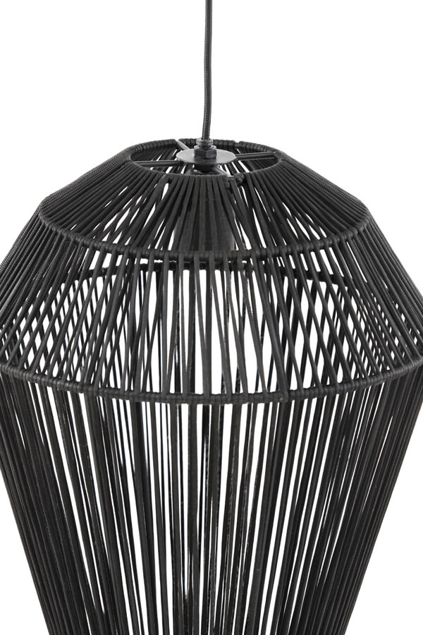 Suspension Bohème Deya noir Ø 38cm Light & Living 8717807681159