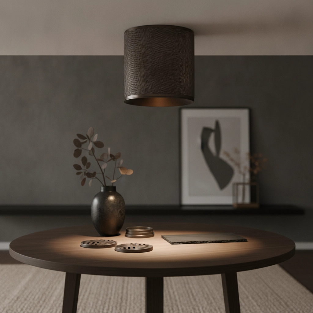 Plafonnier Costa Bronze clair