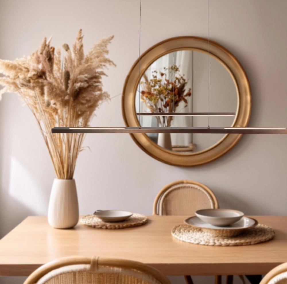 Lampe pendante en bronze Bande Conception 114 cm Circle 8712746180947