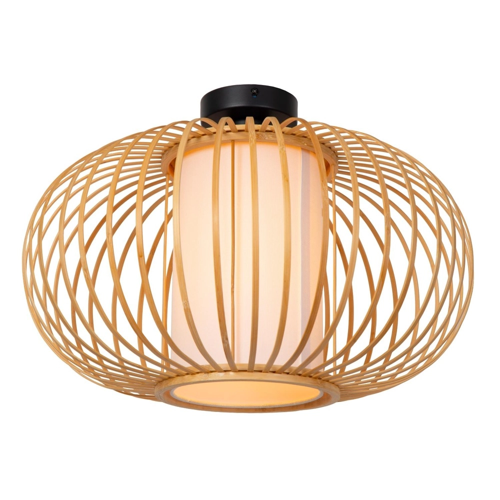 Lampe de plafond Thuline Aspect bois Lucide 5411212051769