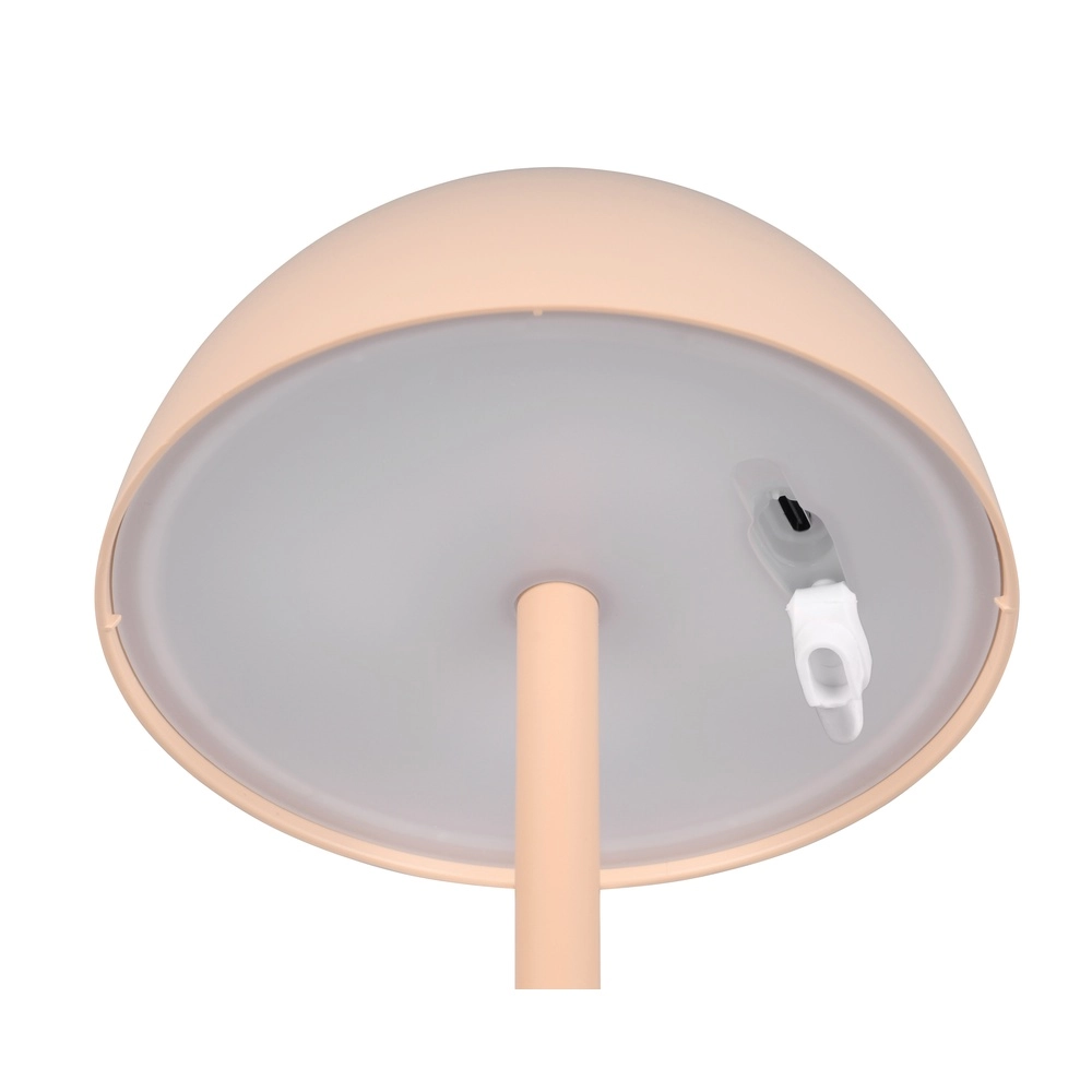 Lampe de table Ricardo brun sable Ø 13.5cm Trio 4017807606195