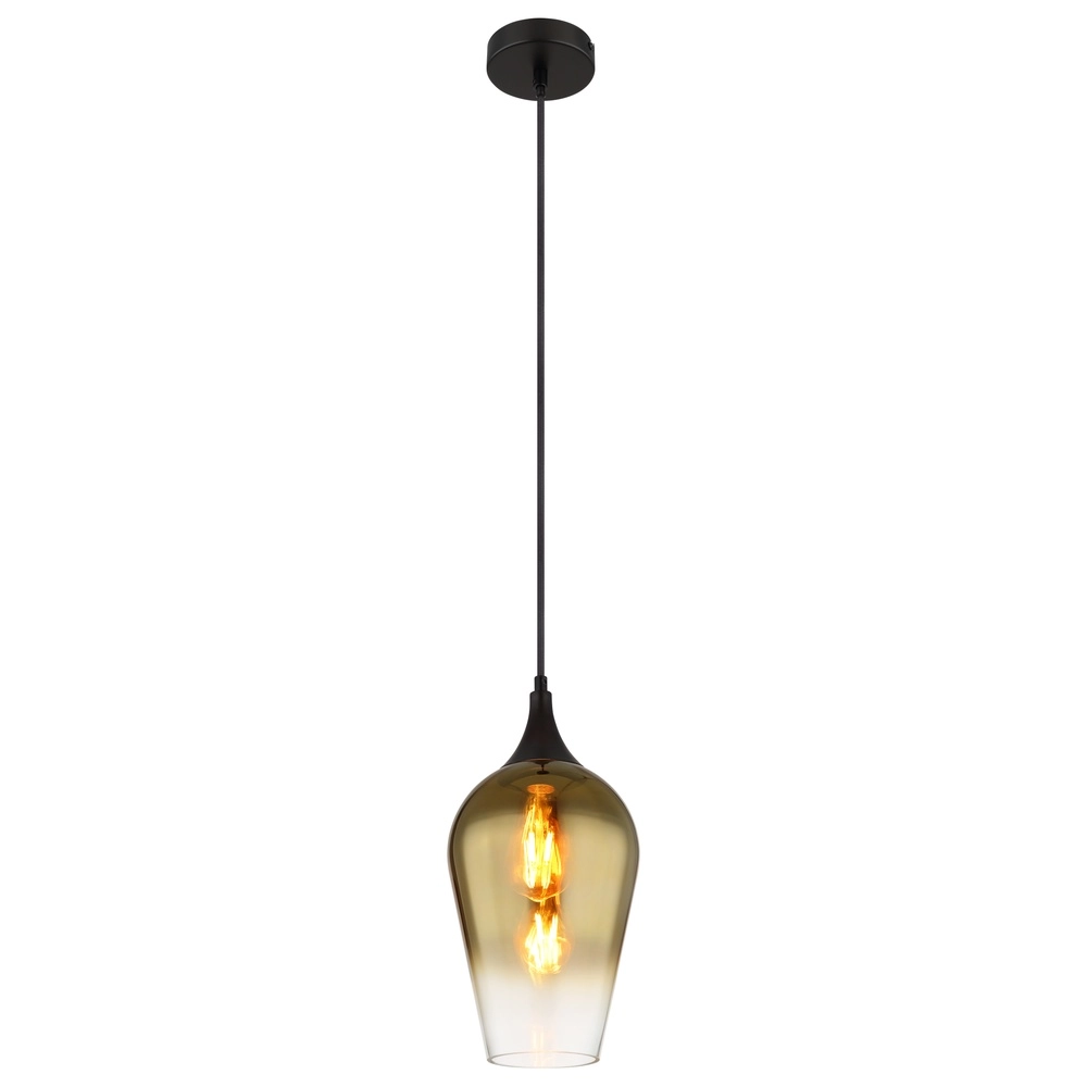Lampe suspendue Lavus Verre vert