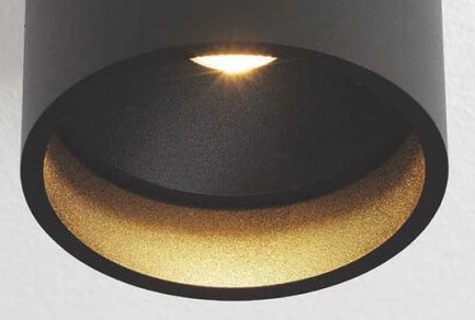 Spot de salle de bain Ormond noir Artdelight 8719831734269