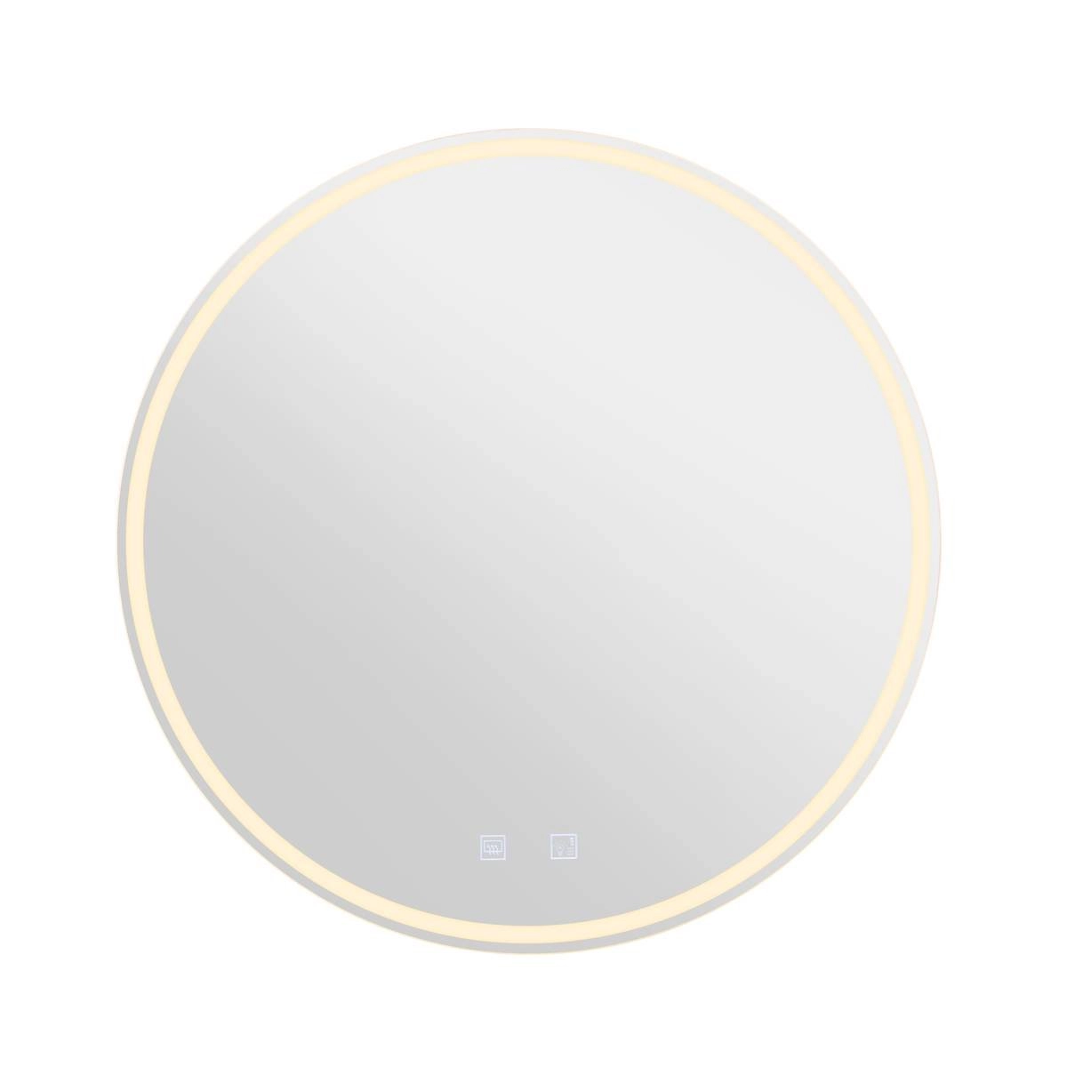 Lampe miroir LED Trukko Chromé - Ø 60cm SLV 4024163248815