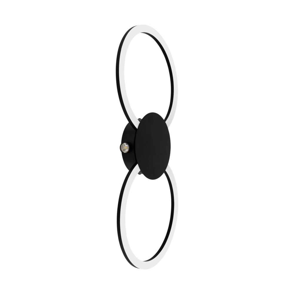 Applique murale design Venticello 1 noir