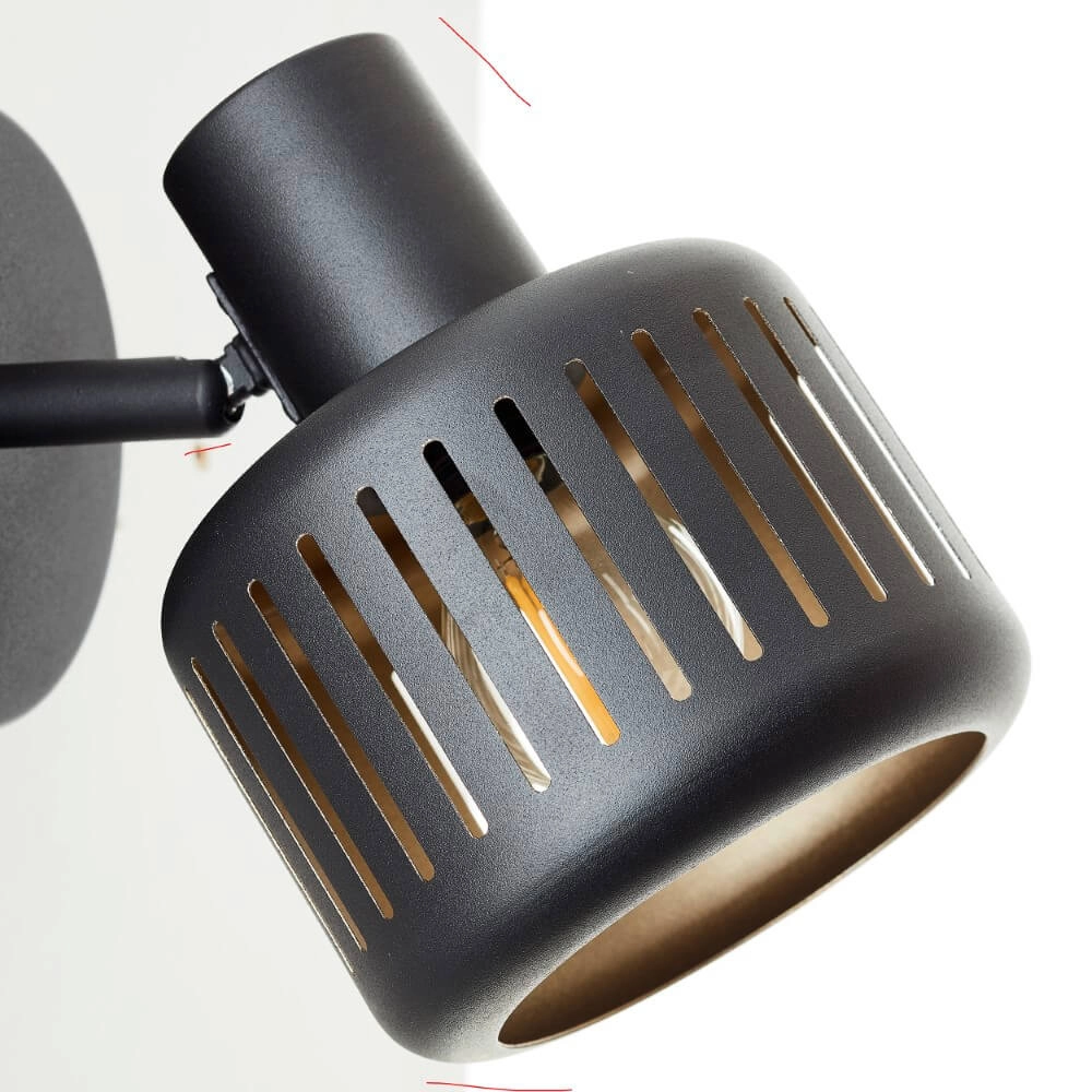 Applique noire Tyas noir avec de l'or Brilliant 4004353424311