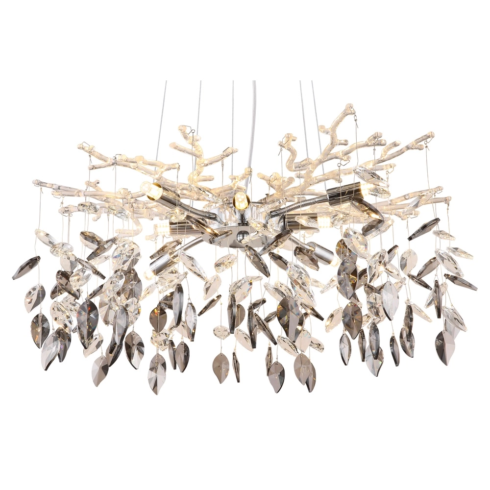 Lampe suspendue Danna Chrome Globo 9007371457809