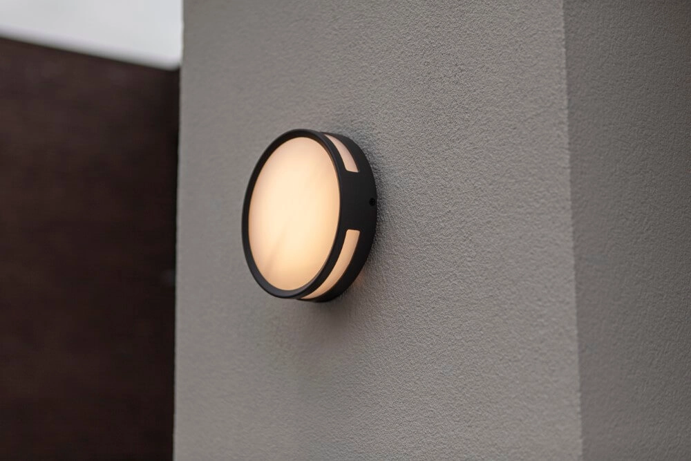 Applique ronde Rola panneau LED anthracite Lutec 6939412049960