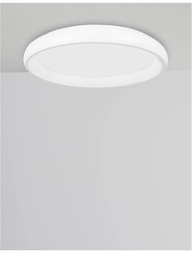 Plafonnier Albi blanc Ø 41cm
